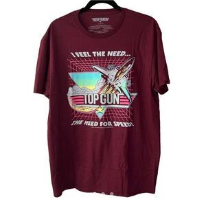 Top Gun Unisex Graphic T-shirt NEW XL